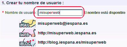 IESPANA WEB iespana web: