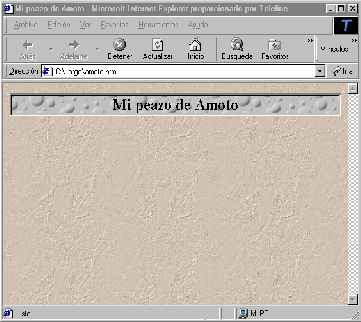 foto de como queda la página por ahora