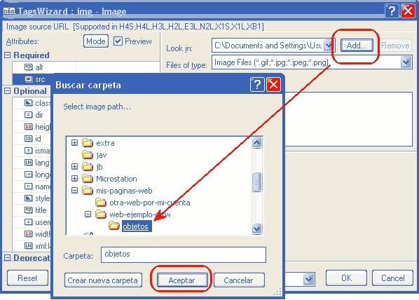 Cómo insertar una imagen en una página web